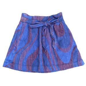 Anthropologie Idra Tweed Flare Skirt size 4